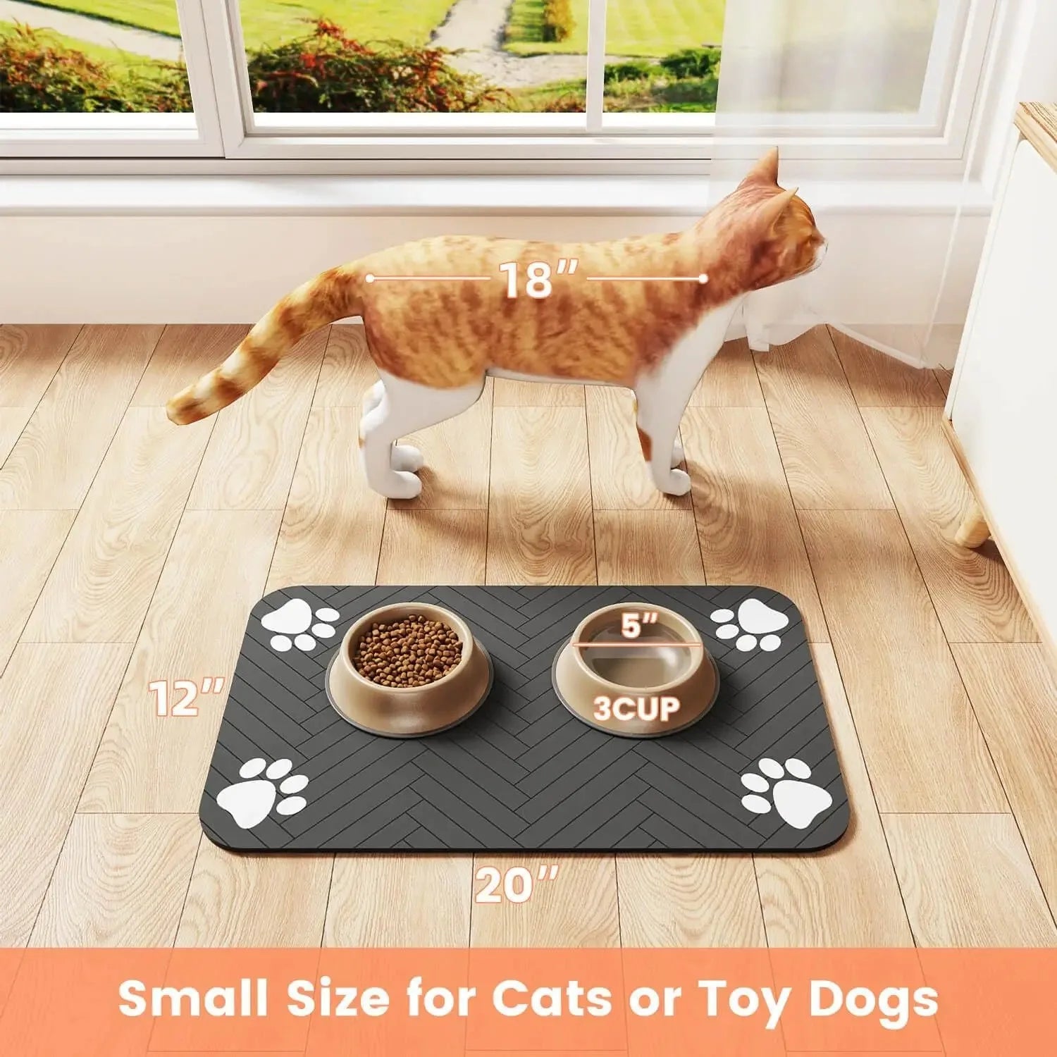 Waterproof Dog & Cat Feeding Mat
